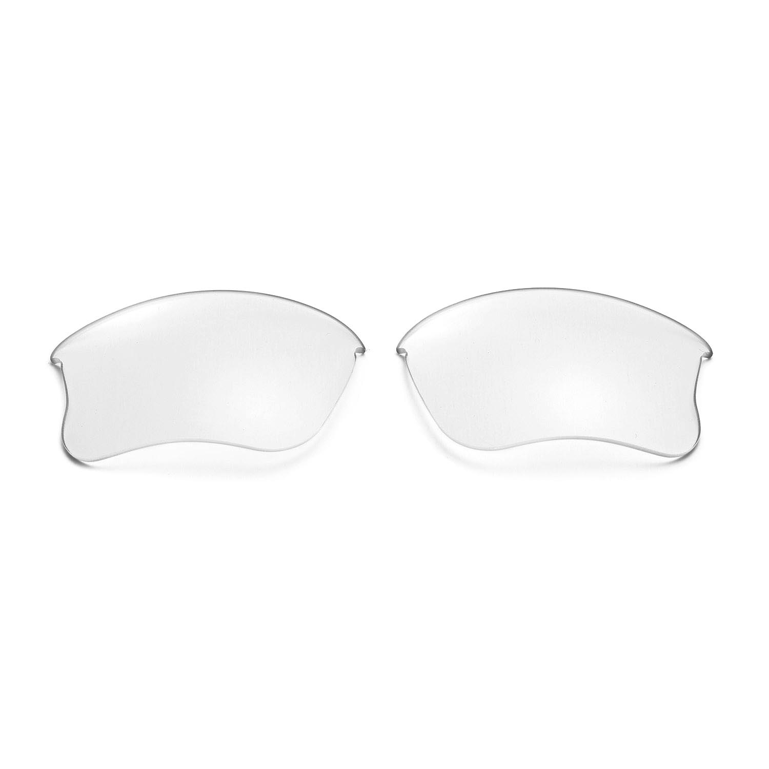New Walleva Clear Replacement Lenses For Oakley Flak Jacket XLJ